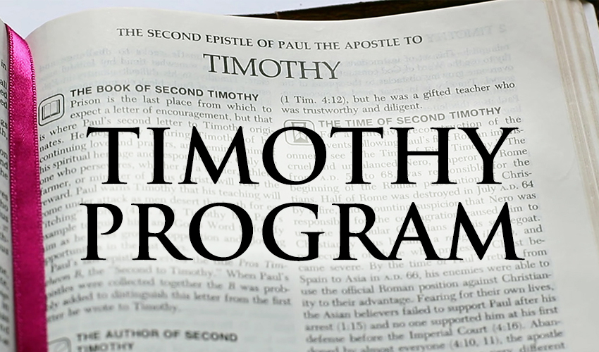 Timothy Program